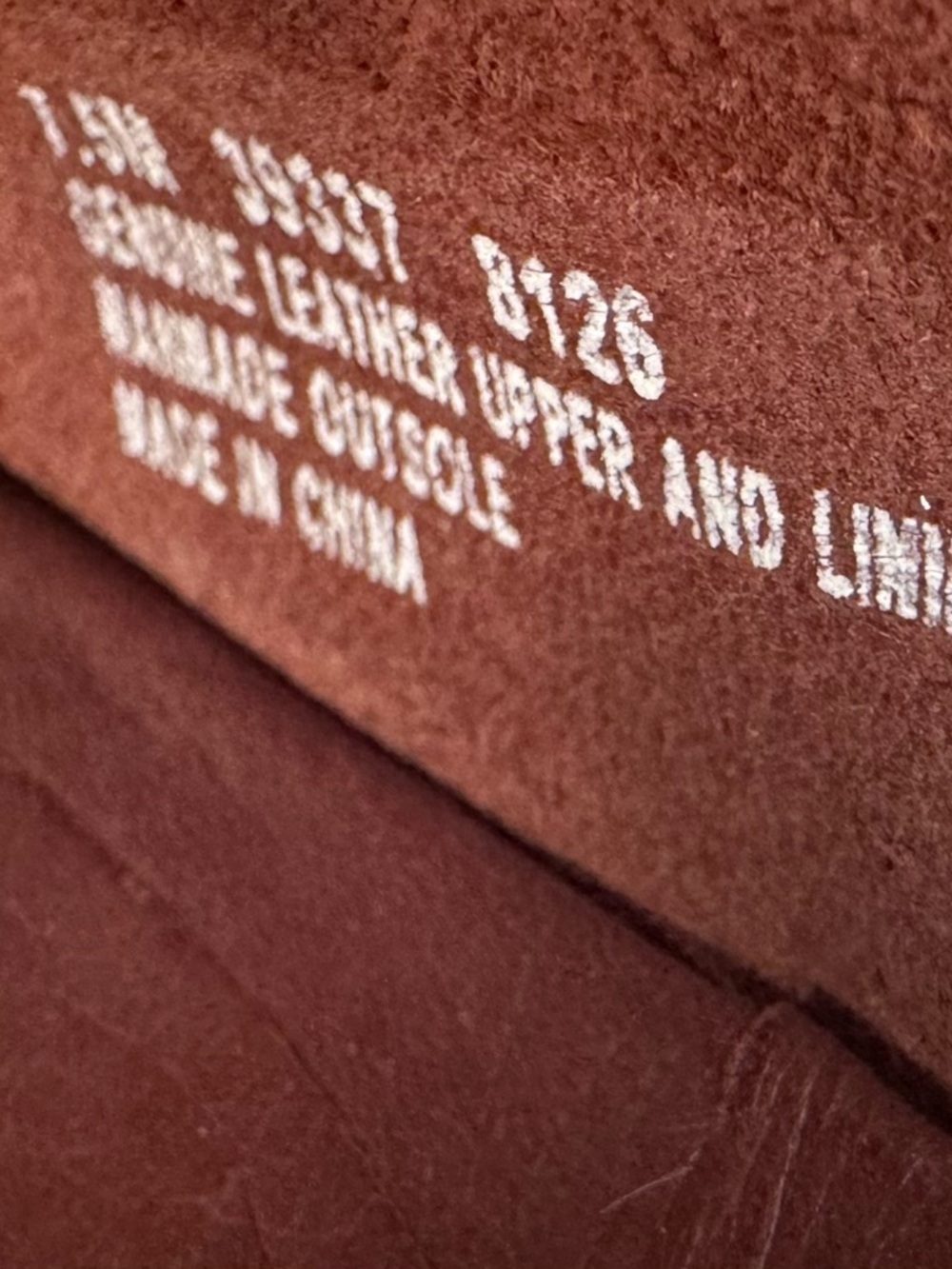 Timberland Women's Burgundy Leather Slide Sandals with Stitched Trim - Picture 10 of 12